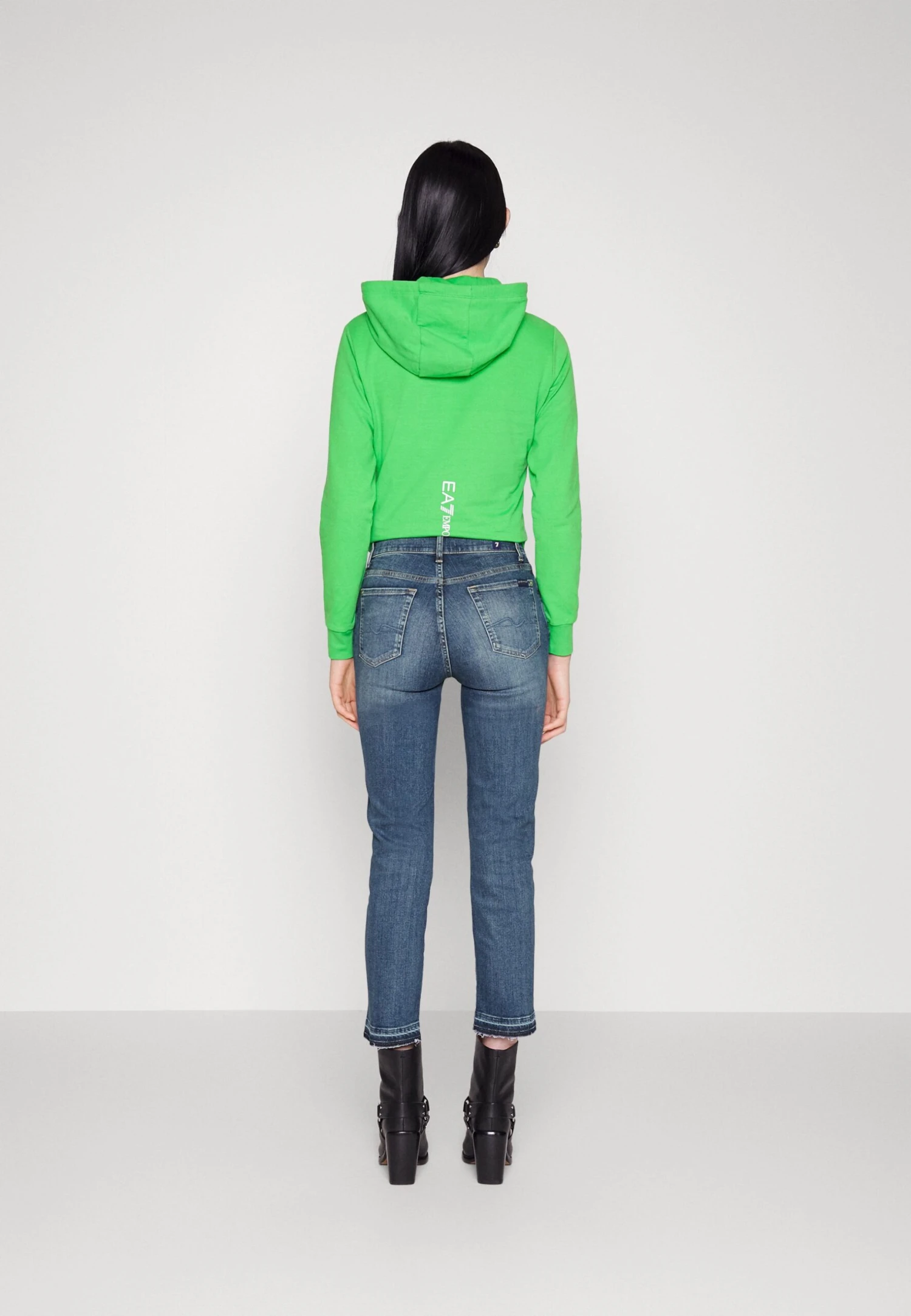 7 For All Mankind The Crop Soho - Jean Droit - Light Blue 3 7 For All Mankind The Crop Soho - Jean Droit - Light Blue – Image 3