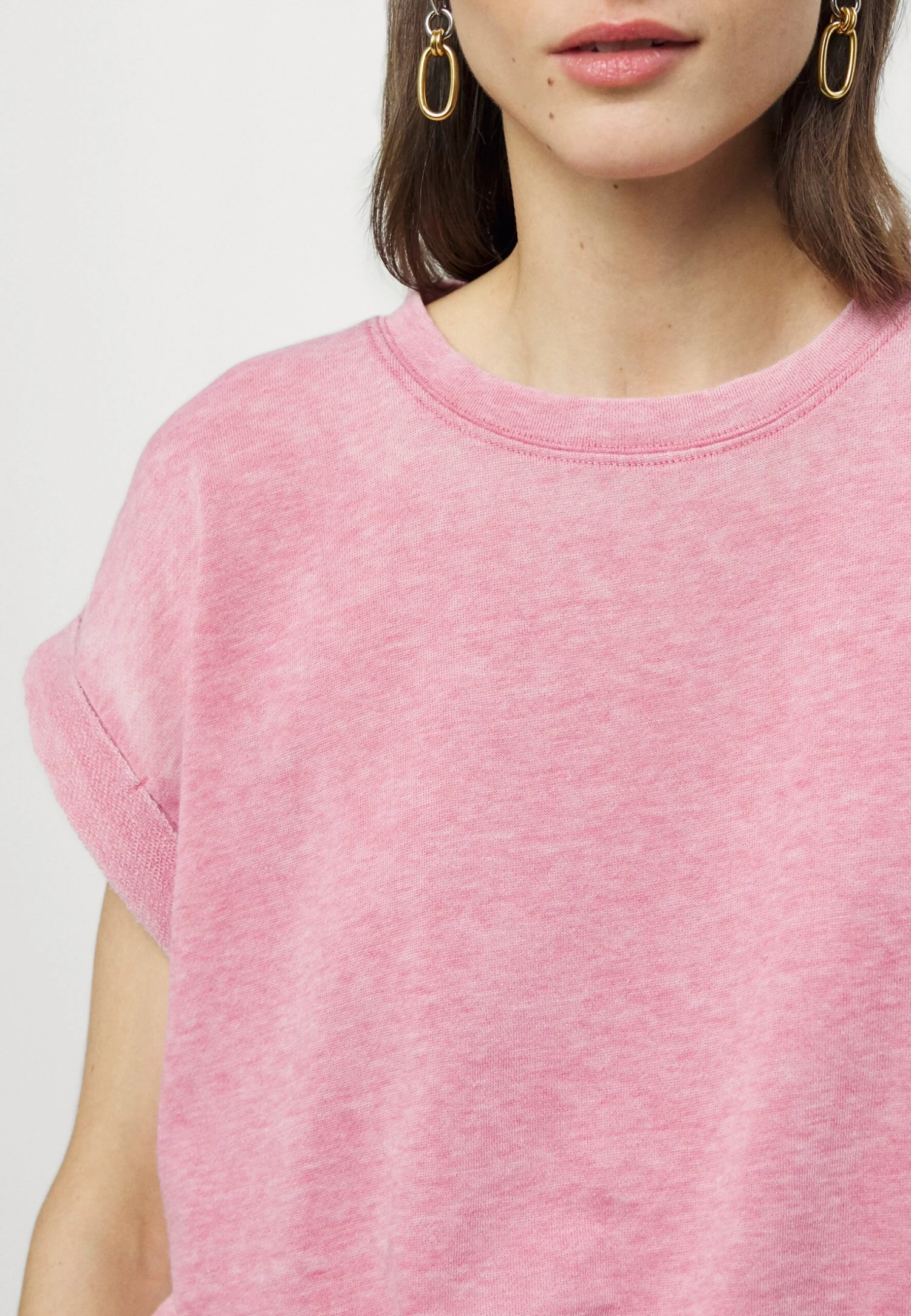 7 For All Mankind T-Shirt Basique - Pink 5 7 For All Mankind T-Shirt Basique - Pink – Image 5