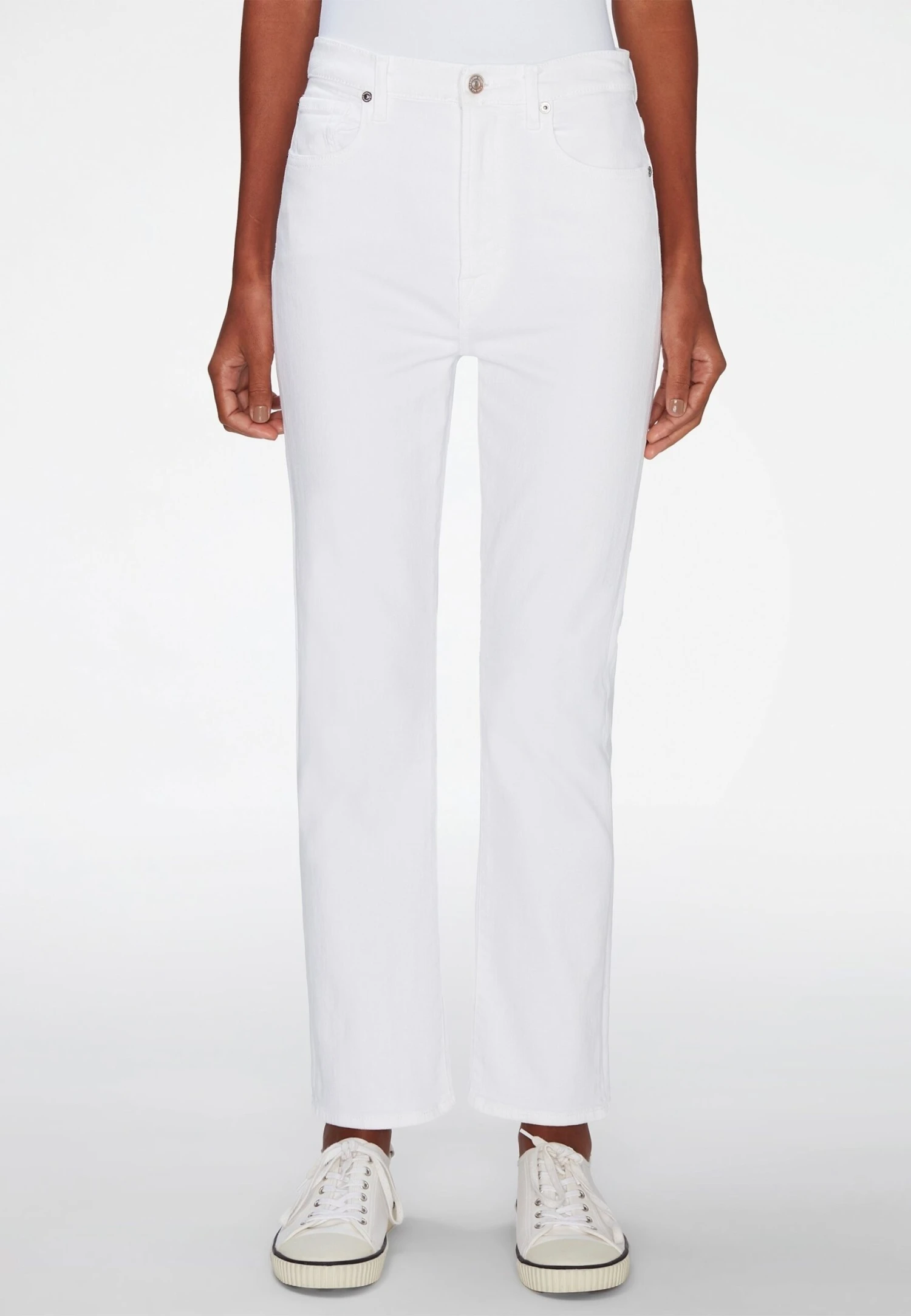 7 For All Mankind Slim Fit - Jean Slim - White 1 7 For All Mankind Slim Fit - Jean Slim - White