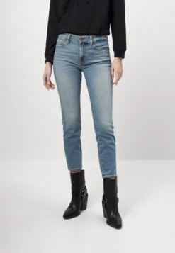 7 For All Mankind Roxanne Ankle - Jean Slim - Light Blue