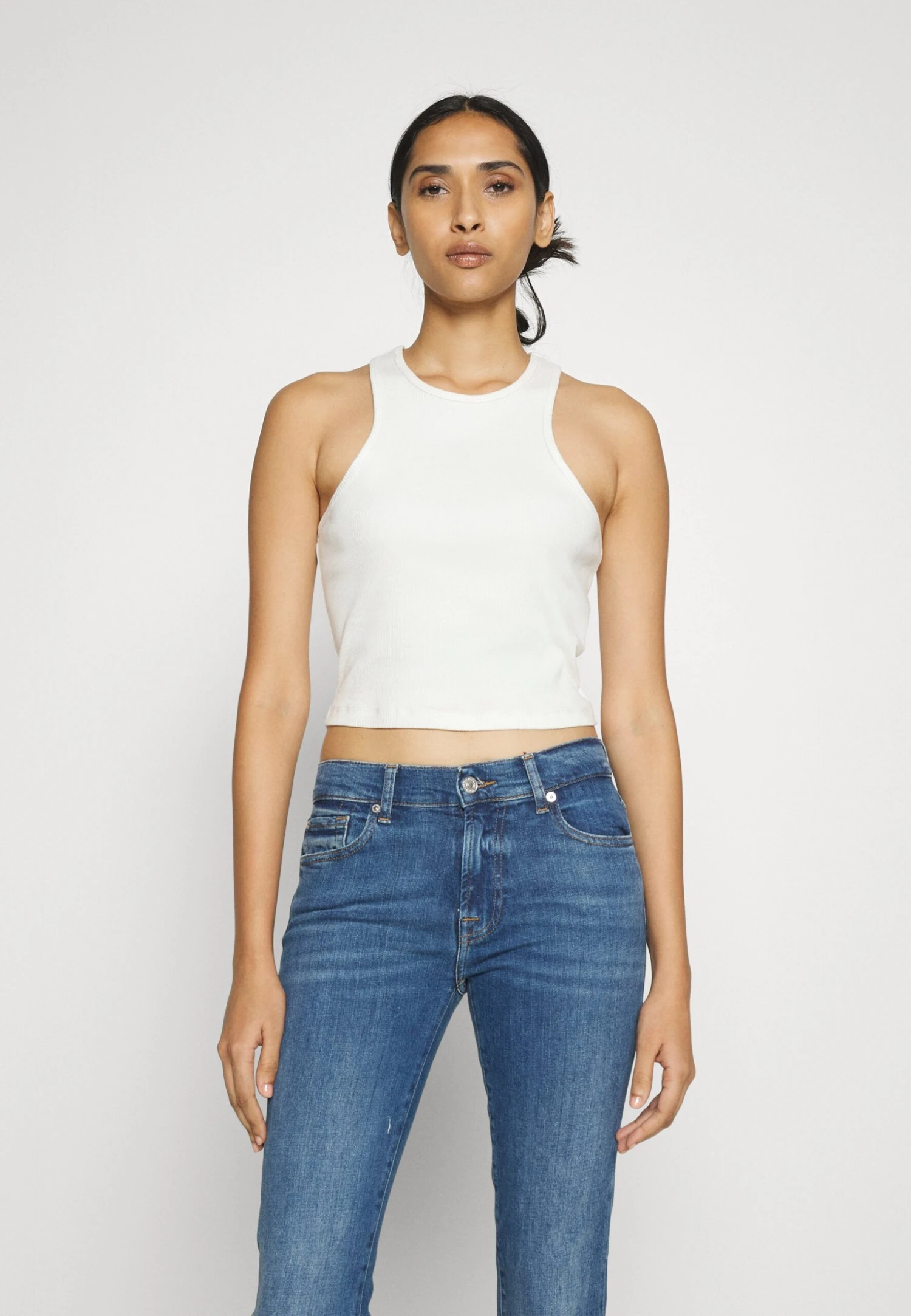 7 For All Mankind Illusion Outer - Jean Bootcut - Mid Blue 5 7 For All Mankind Illusion Outer - Jean Bootcut - Mid Blue – Image 5