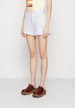 7 For All Mankind Easy Ruby Yacht - Short En Jean - White