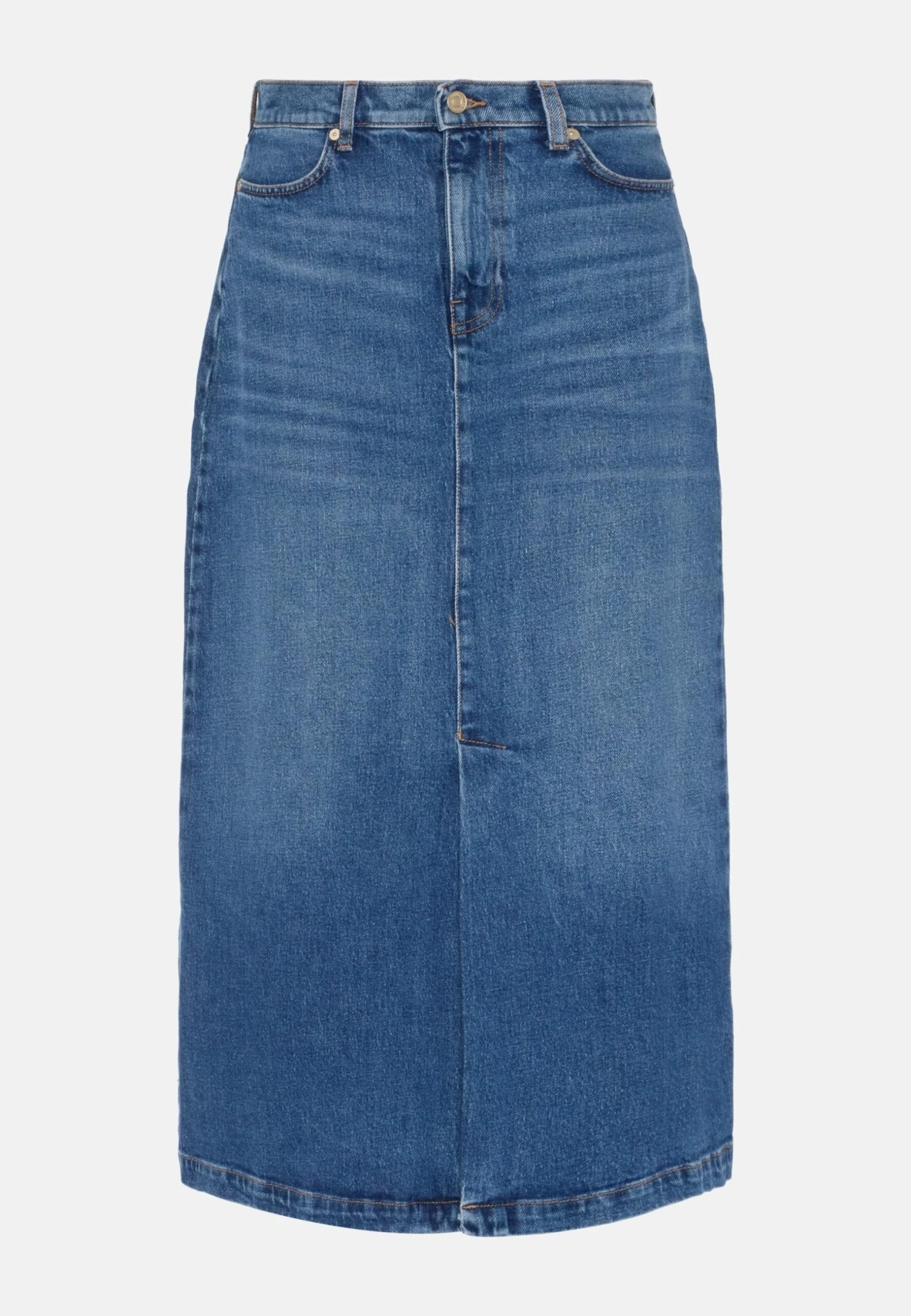 7 For All Mankind Classic - Jupe Trapèze - Dark Blue 6 7 For All Mankind Classic - Jupe Trapèze - Dark Blue – Image 6