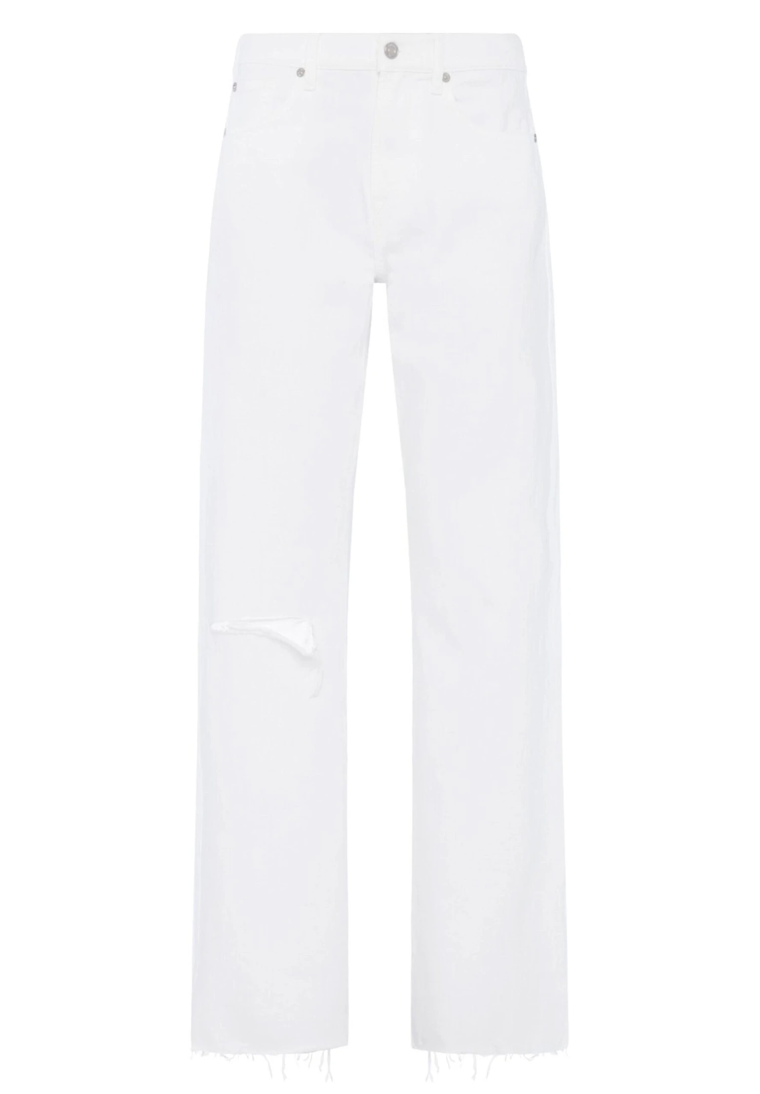 7 For All Mankind Tess Yacht - Jean Boyfriend - White 5 7 For All Mankind Tess Yacht - Jean Boyfriend - White – Image 5