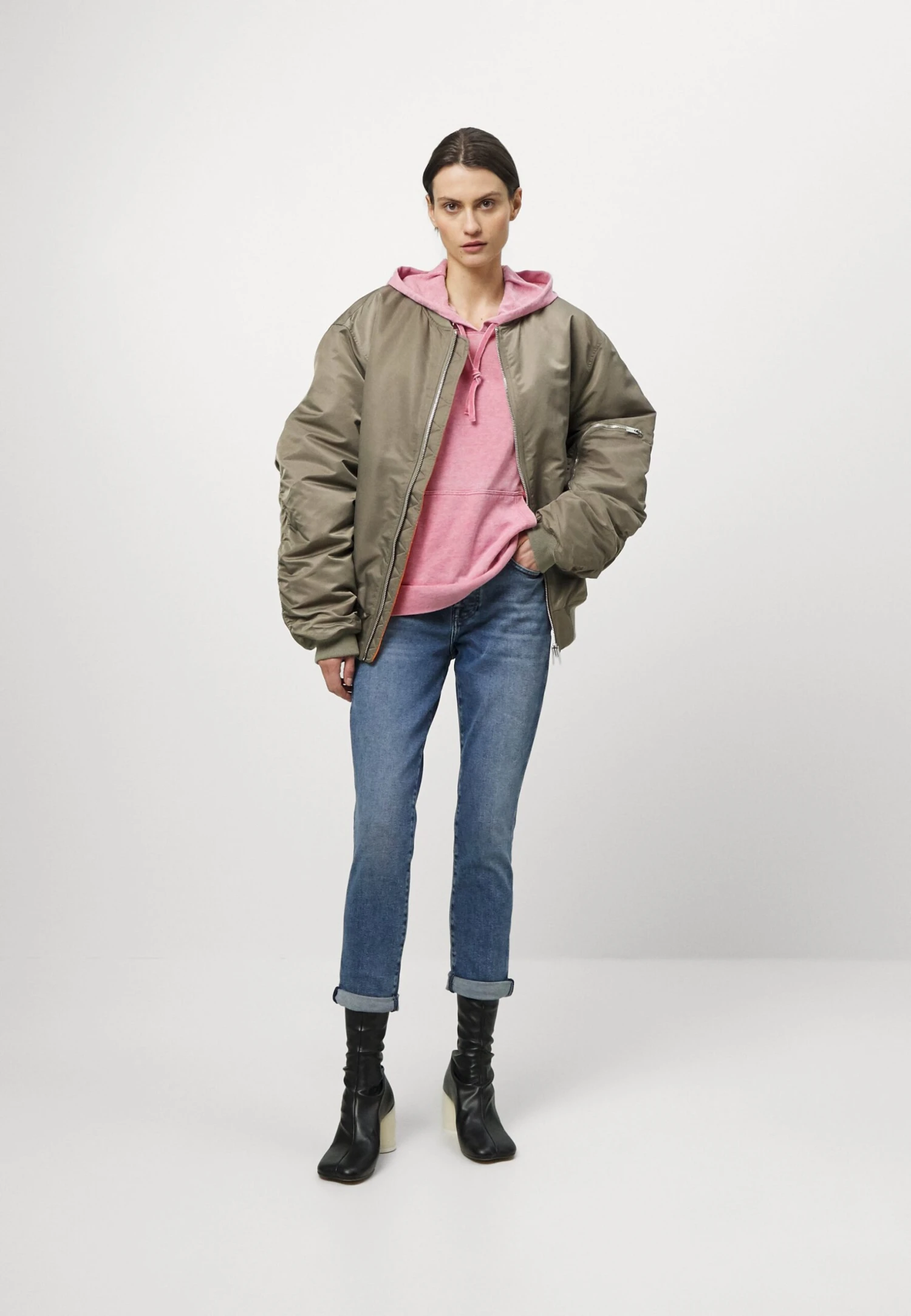 7 For All Mankind Hooded - Sweatshirt - Pink 2 7 For All Mankind Hooded - Sweatshirt - Pink – Image 2