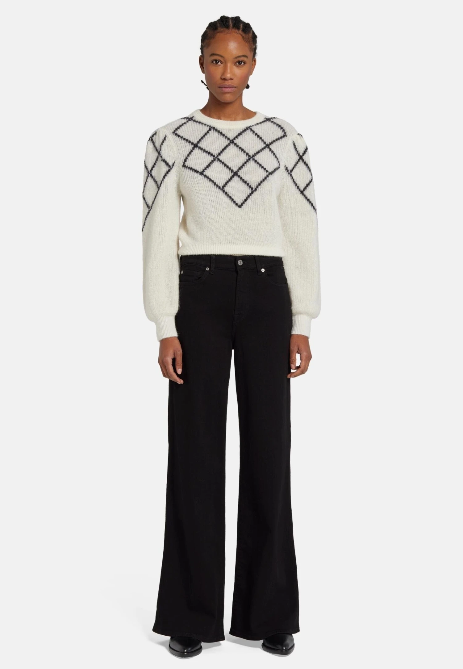 7 For All Mankind Lotta - Jean Flare - Black 2 7 For All Mankind Lotta - Jean Flare - Black – Image 2