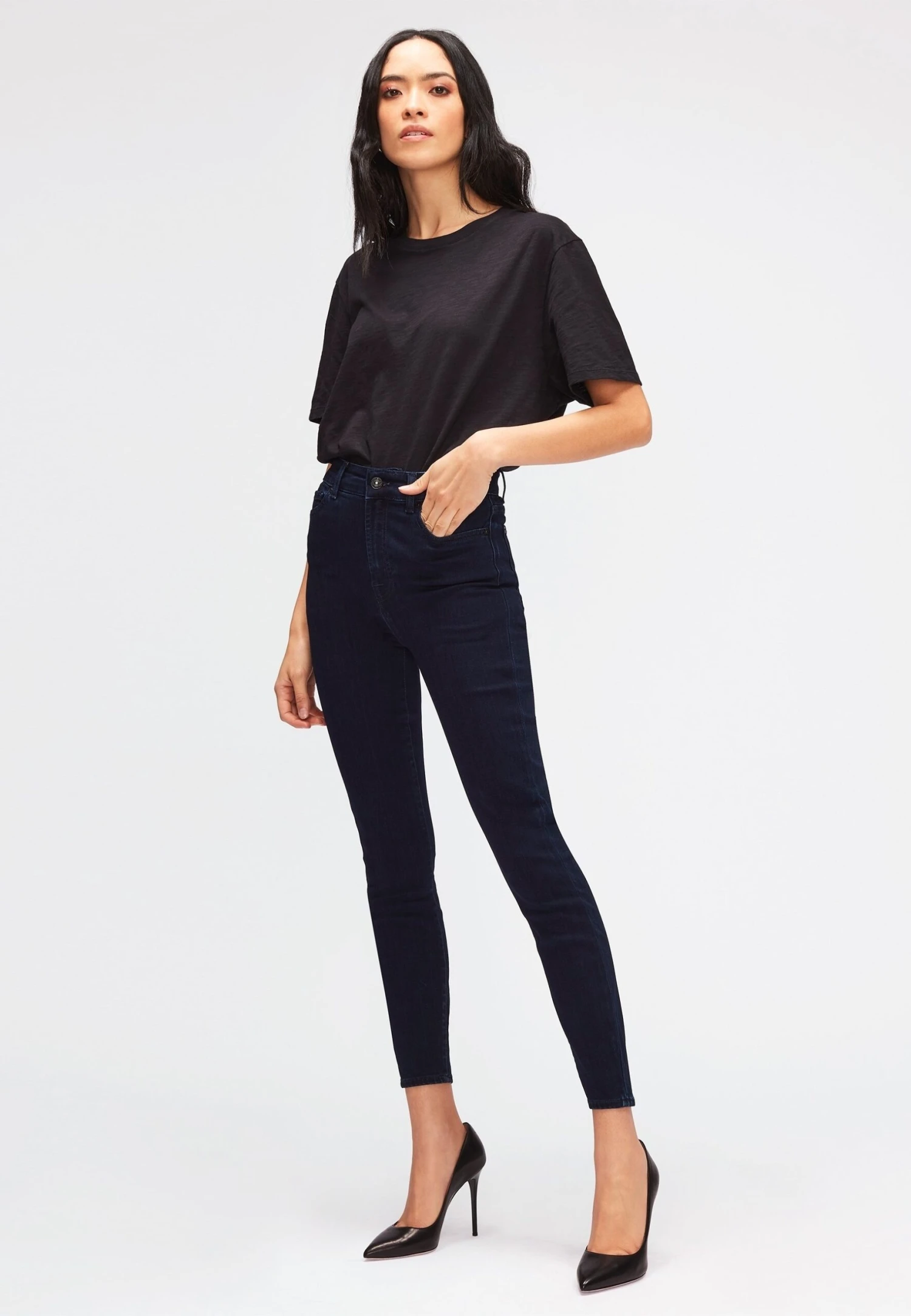 7 For All Mankind Jeans Skinny - Dark Blue 2 7 For All Mankind Jeans Skinny - Dark Blue – Image 2