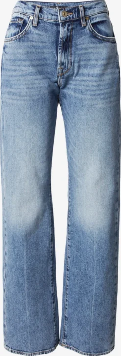 7 For All Mankind Jeans Wide Leg Jean TESS Femme Bleu