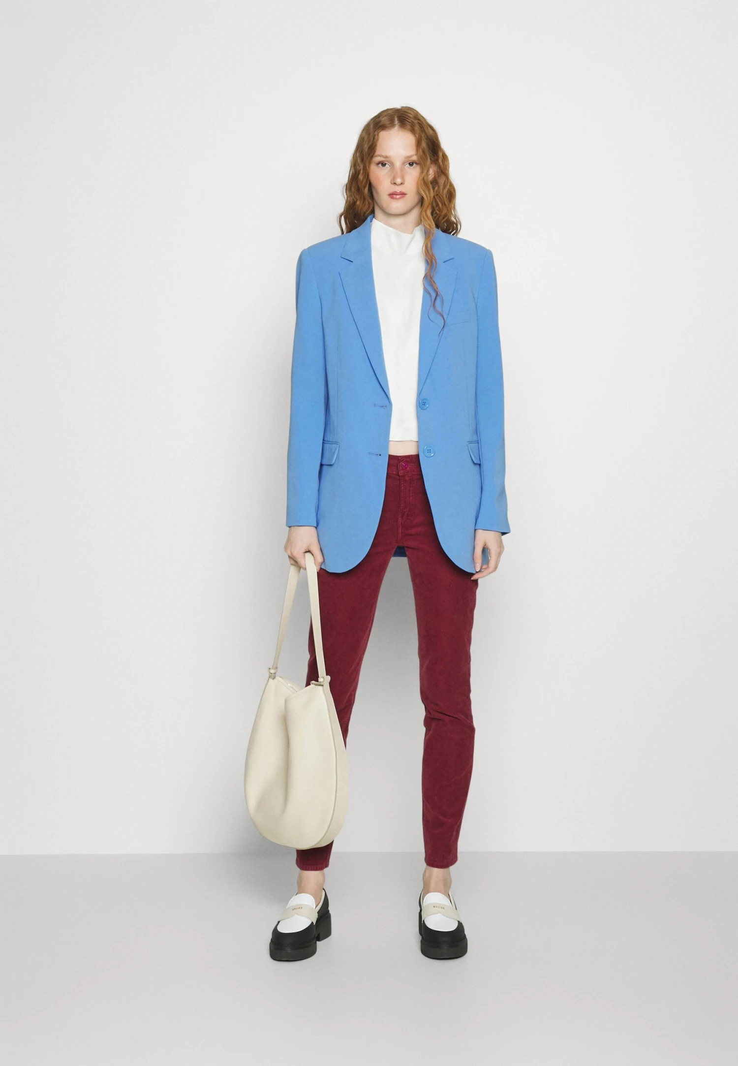 7 For All Mankind Roxanne - Pantalon Classique - Red 2 7 For All Mankind Roxanne - Pantalon Classique - Red – Image 2