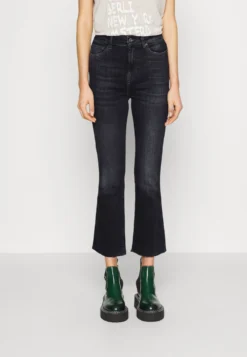 7 For All Mankind Kick - Jean Slim - Black