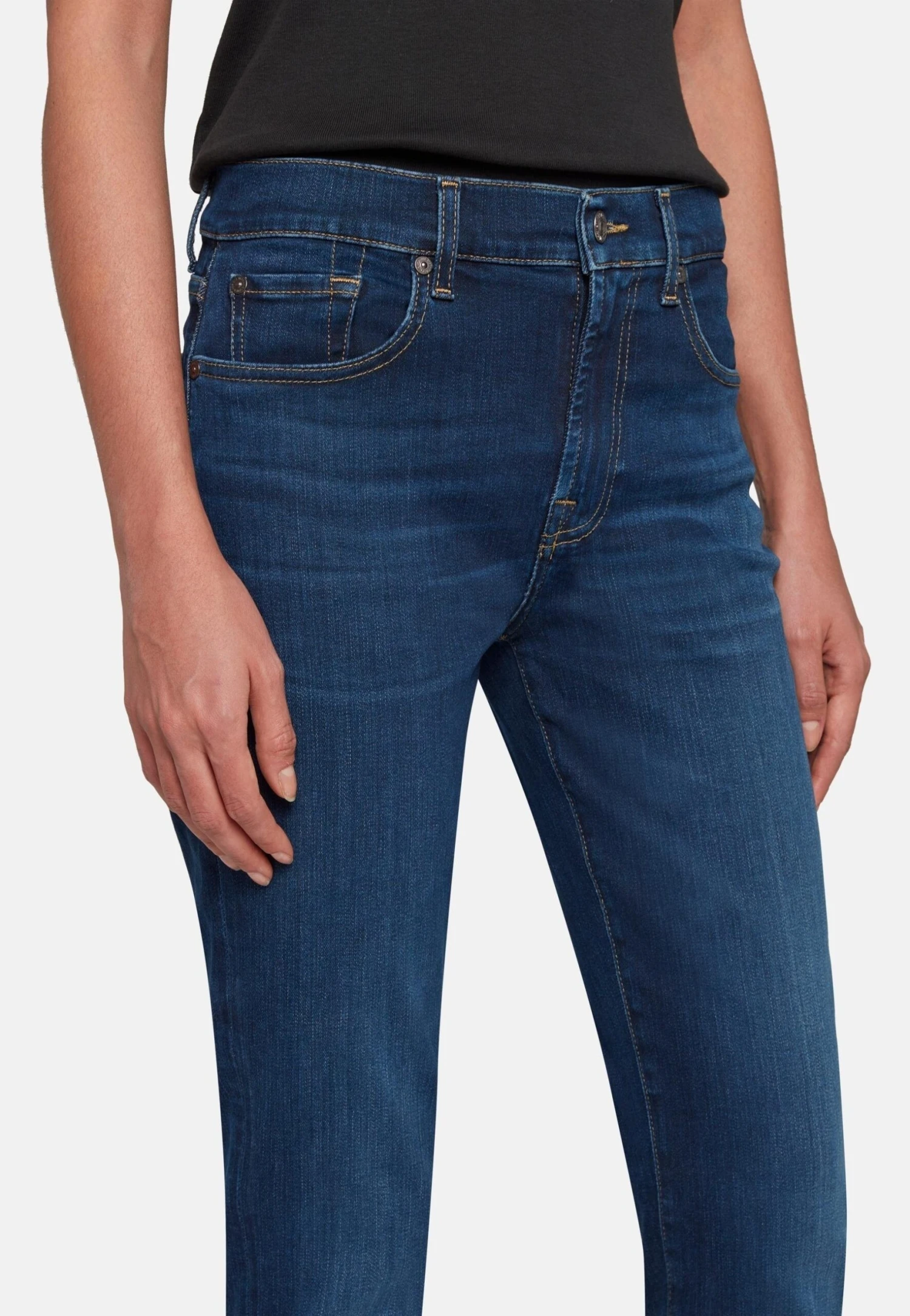 7 For All Mankind Jean Boyfriend - Dark Blue 4 7 For All Mankind Jean Boyfriend - Dark Blue – Image 4