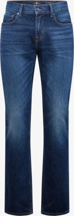 7 For All Mankind Slim Coupe Slim Jean Homme Bleu