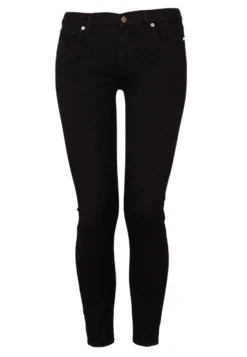 7 For All Mankind Crop - Jeans Skinny - Bair Rinsed Black 8 7 For All Mankind Crop - Jeans Skinny - Bair Rinsed Black -7 For All Mankind 92b18675210f49628d0c58fe65b08da2