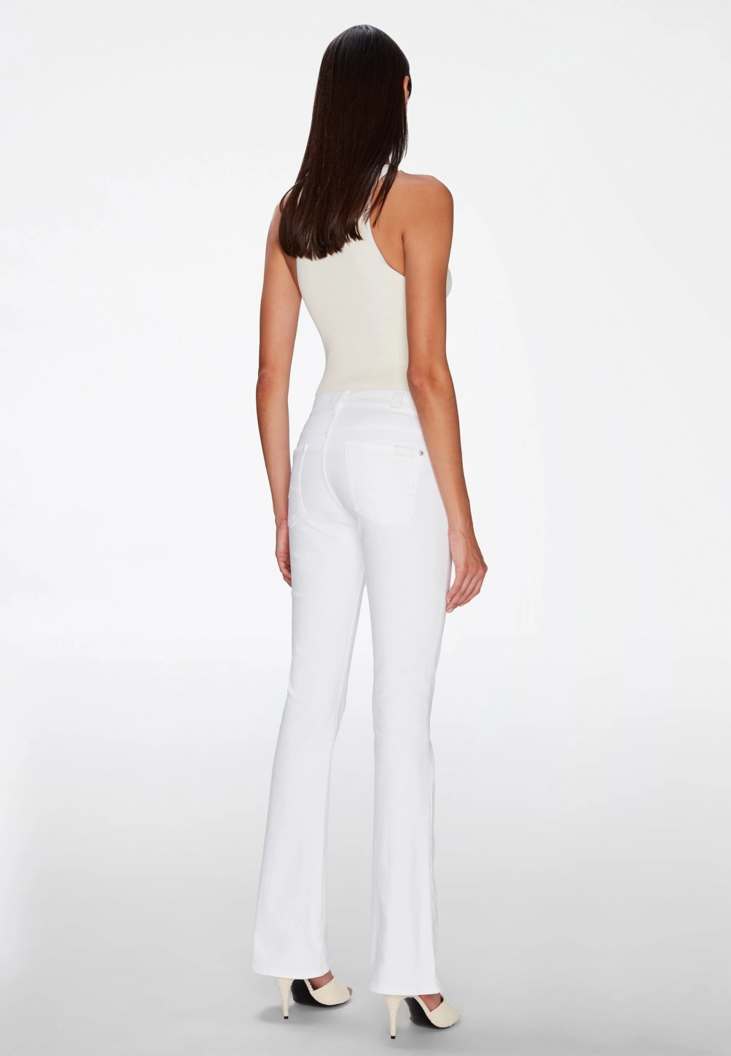 7 For All Mankind Jean Bootcut - White 3 7 For All Mankind Jean Bootcut - White – Image 3
