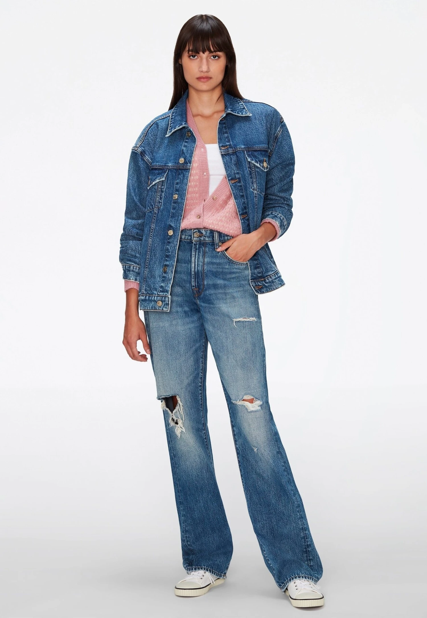 7 For All Mankind Tess - Jean Bootcut - Mid Blue 5 7 For All Mankind Tess - Jean Bootcut - Mid Blue – Image 5