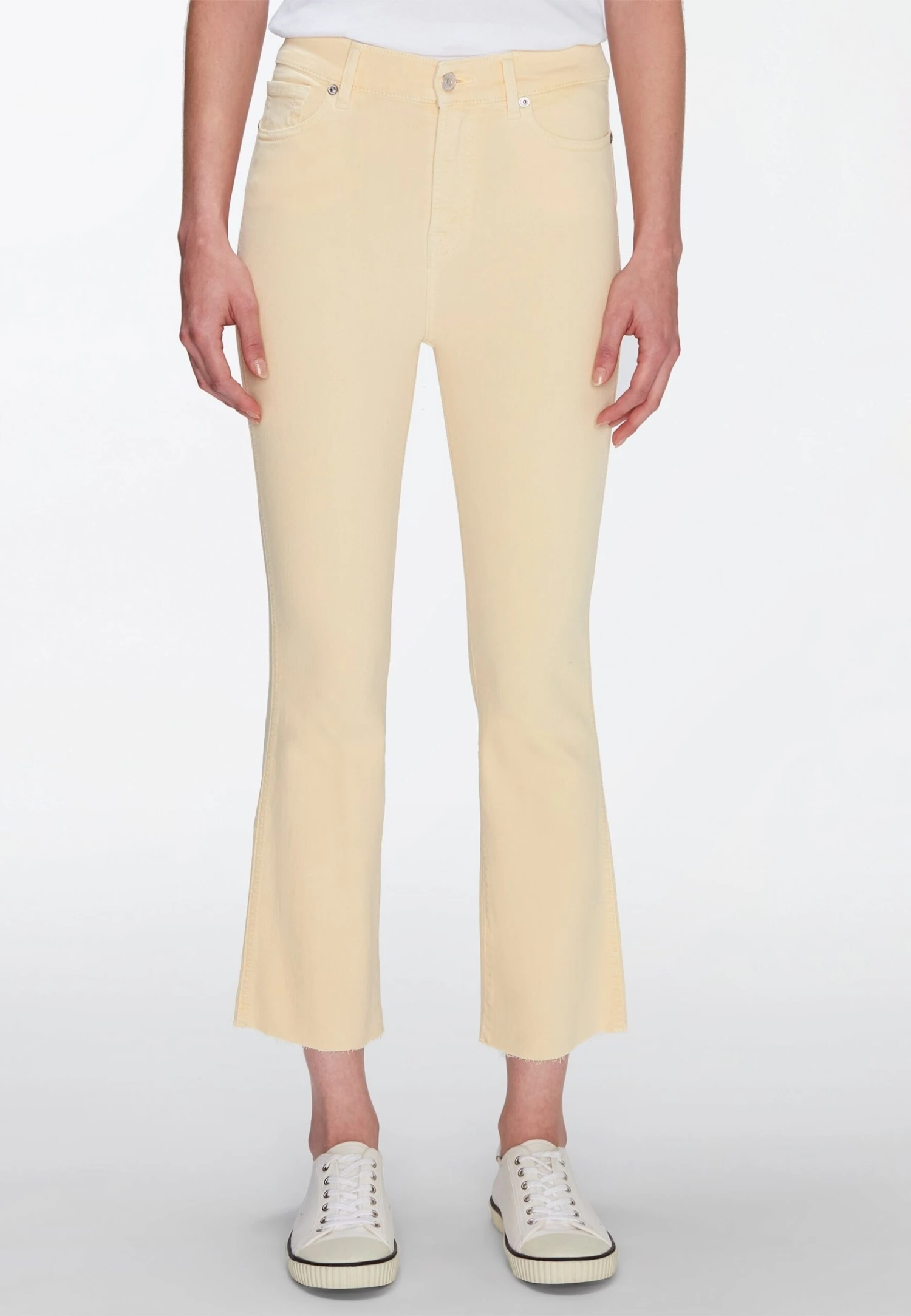 7 For All Mankind Kick - Jean Bootcut - Yellow 1 7 For All Mankind Kick - Jean Bootcut - Yellow