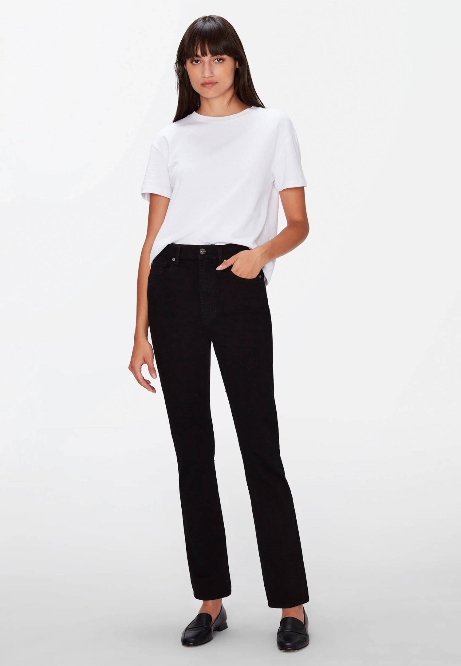 7 For All Mankind Easy - Jean Slim - Black 2 7 For All Mankind Easy - Jean Slim - Black – Image 2