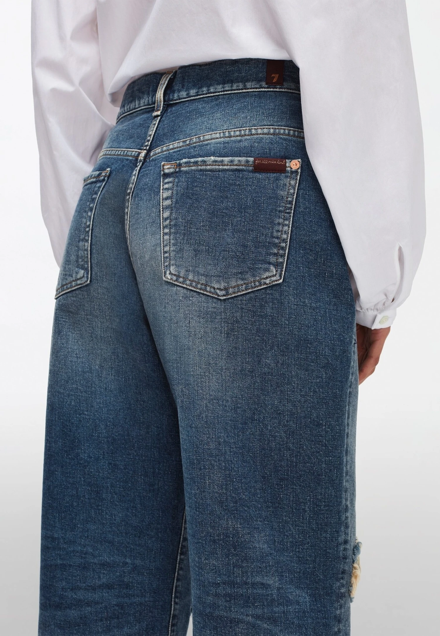 7 For All Mankind Jean Flare - Light Blue 5 7 For All Mankind Jean Flare - Light Blue – Image 5