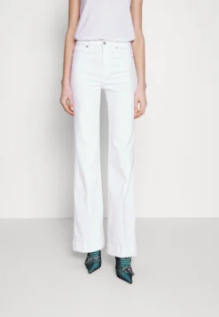 7 For All Mankind Modern Luxe Vintage - Jean Bootcut - White