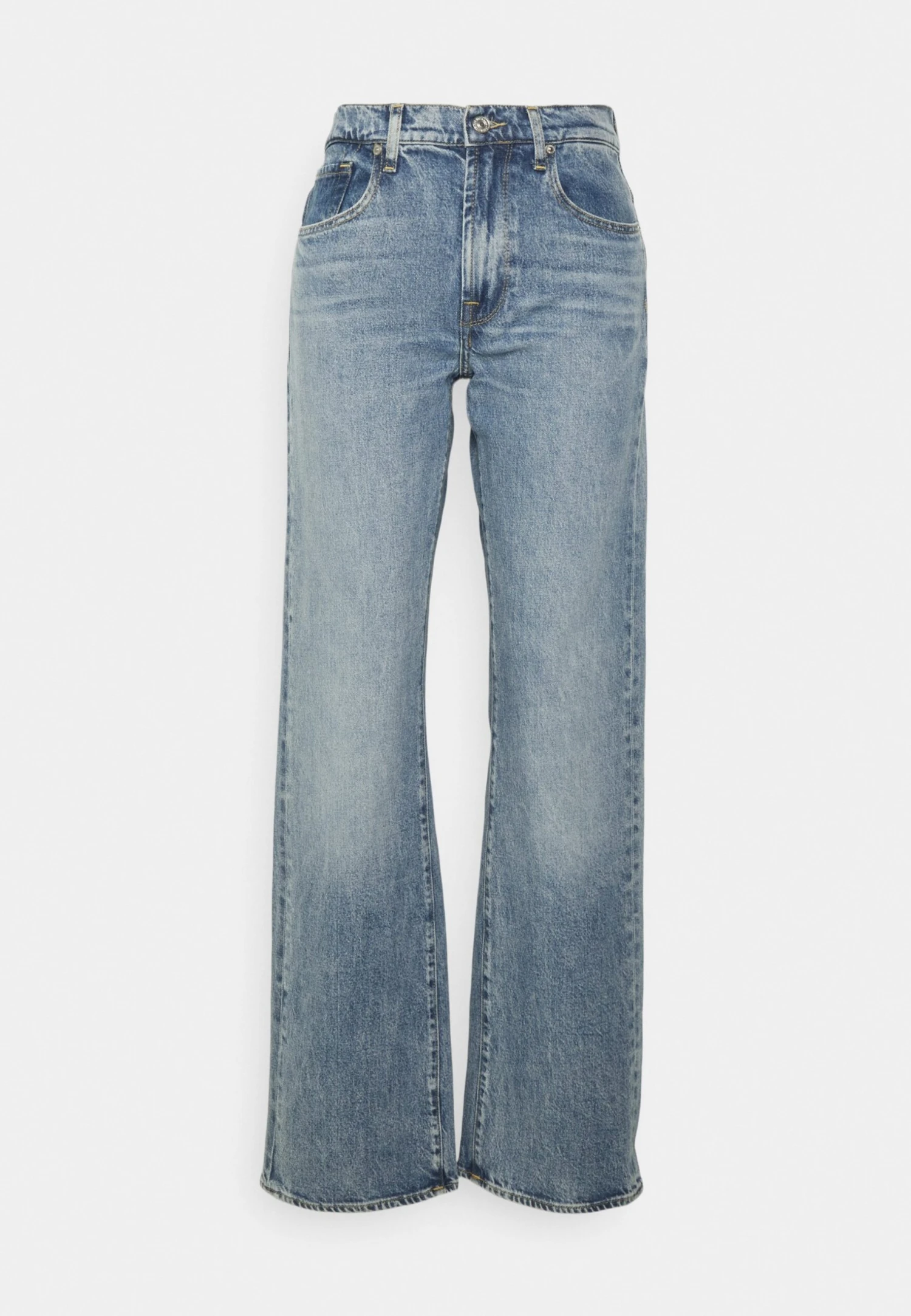 7 For All Mankind Tess Trouser Empathy - Jean Boyfriend - Mid Blue 8 7 For All Mankind Tess Trouser Empathy - Jean Boyfriend - Mid Blue – Image 8