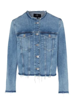 7 For All Mankind Koko - Veste En Jean - Light Blue -7 For All Mankind 9c68764f495644b89ca9a31ef48489e5 scaled