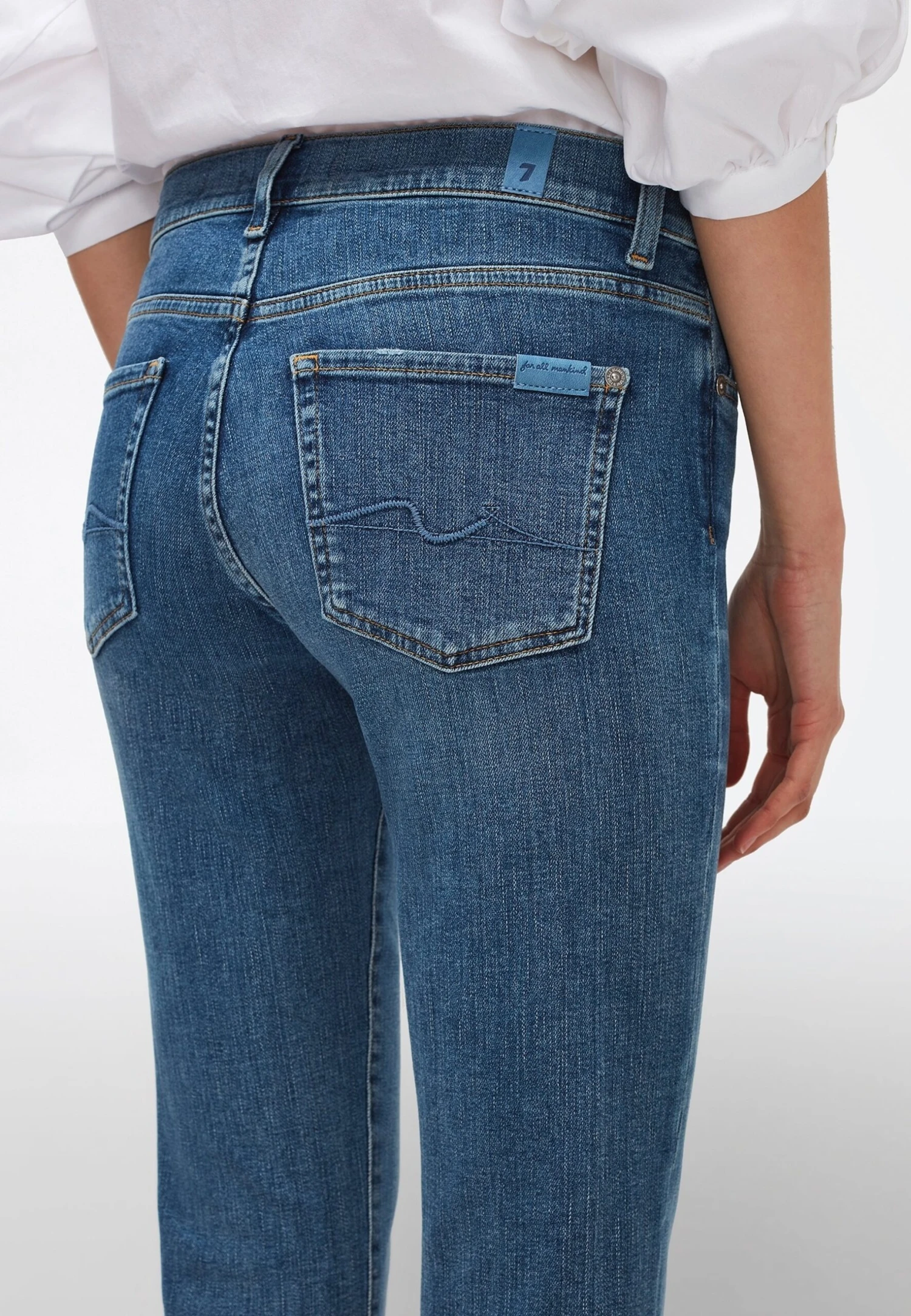 7 For All Mankind Jean Bootcut - Light Blue 5 7 For All Mankind Jean Bootcut - Light Blue – Image 5