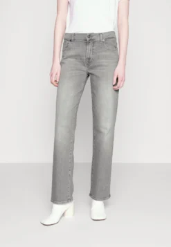 7 For All Mankind Ellie Luxvinmoo - Jean Droit - Grey