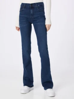 7 For All Mankind Bootcut évasé Jean Park Avenue Femme Bleu Foncé -7 For All Mankind 9ebc624e0a9a465045b73cd0d82e57ce scaled