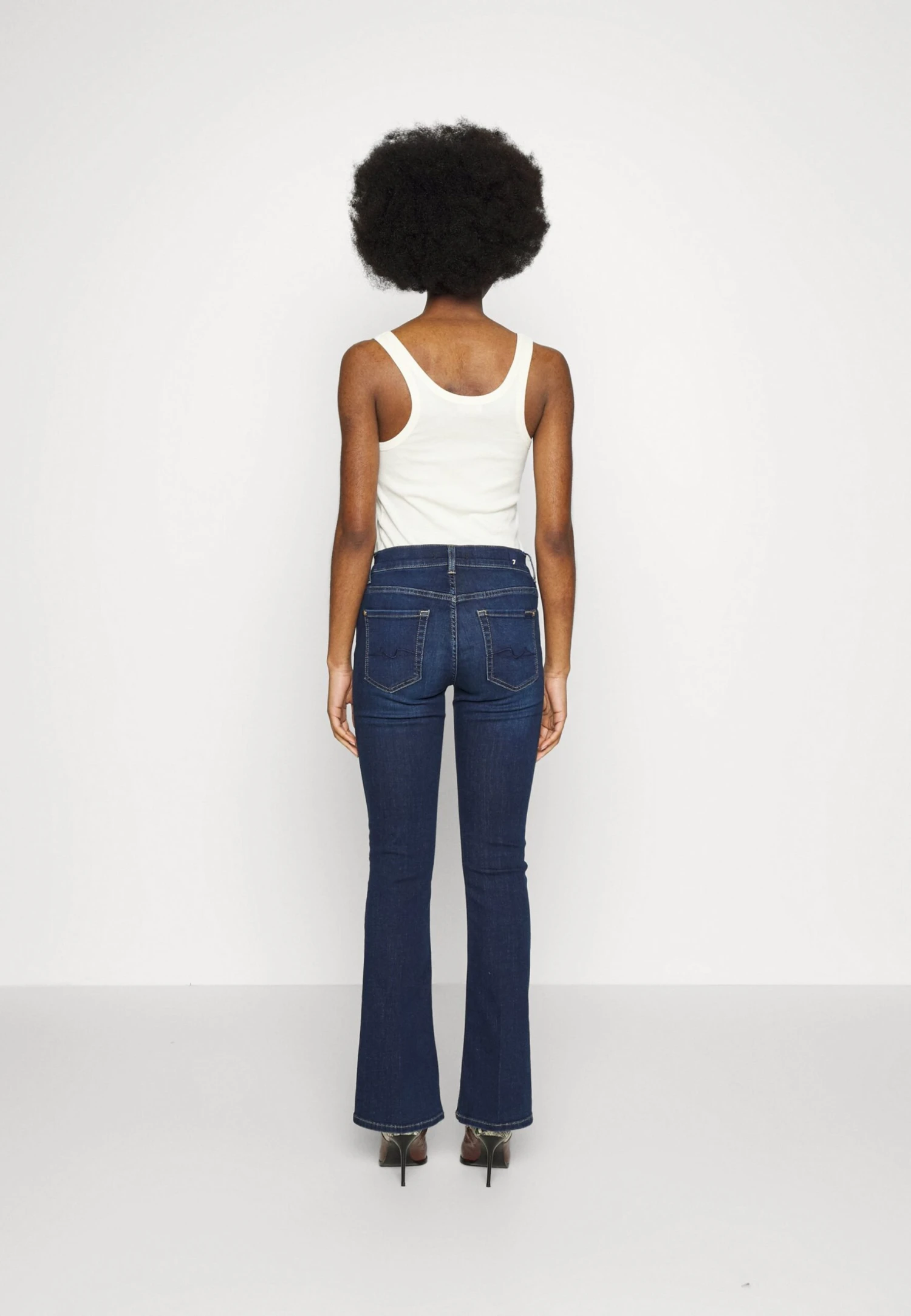 7 For All Mankind Bootcut Tailorless Baecriin - Jean Bootcut - Dark Blue 3 7 For All Mankind Bootcut Tailorless Baecriin - Jean Bootcut - Dark Blue – Image 3