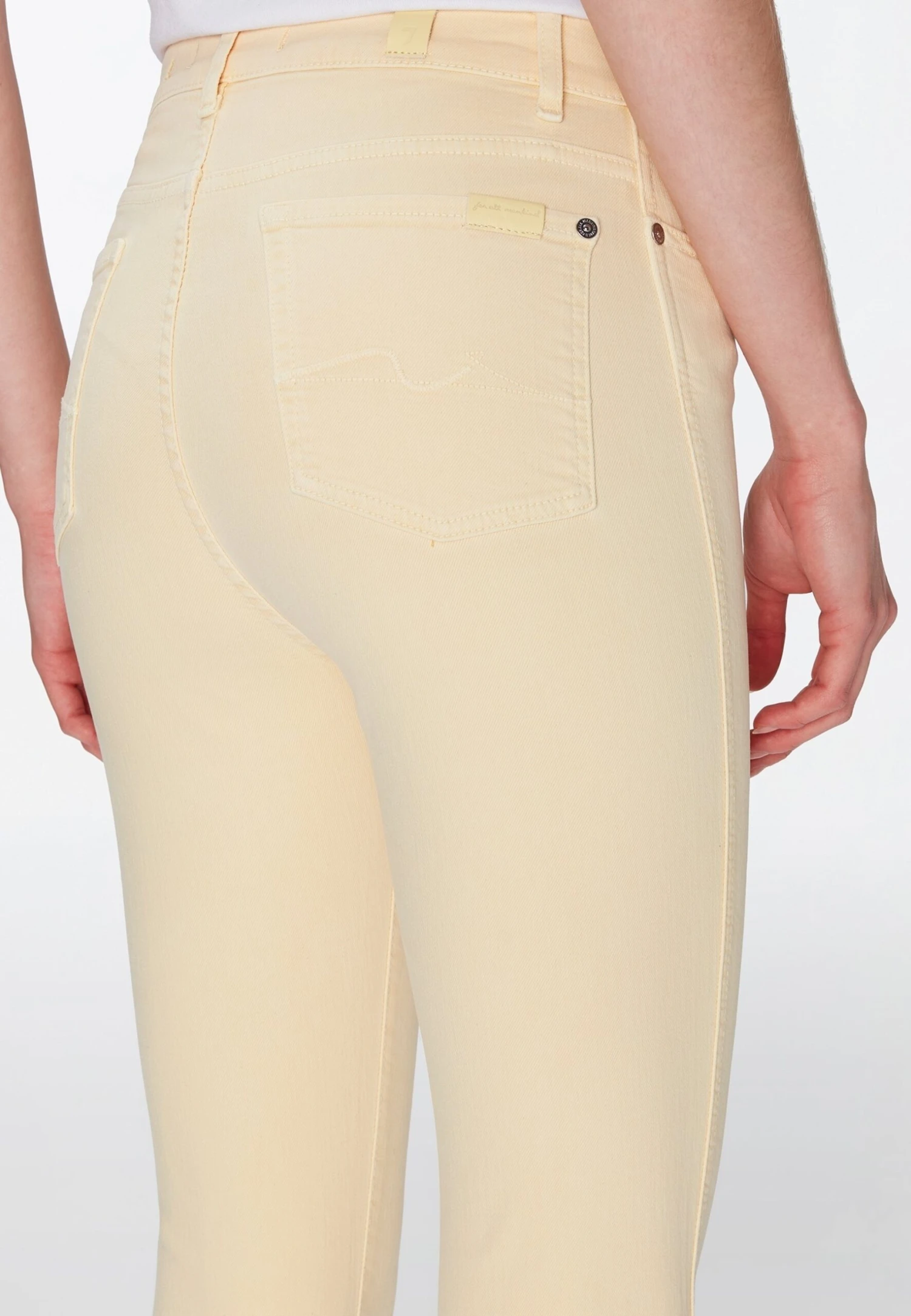 7 For All Mankind Kick - Jean Bootcut - Yellow 4 7 For All Mankind Kick - Jean Bootcut - Yellow – Image 4