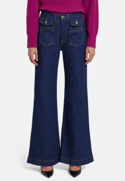 7 For All Mankind Explorer Modern Dojo - Jean Flare - Dark Blue