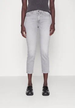 7 For All Mankind Roxanne Ankle - Jeans Skinny - Grey