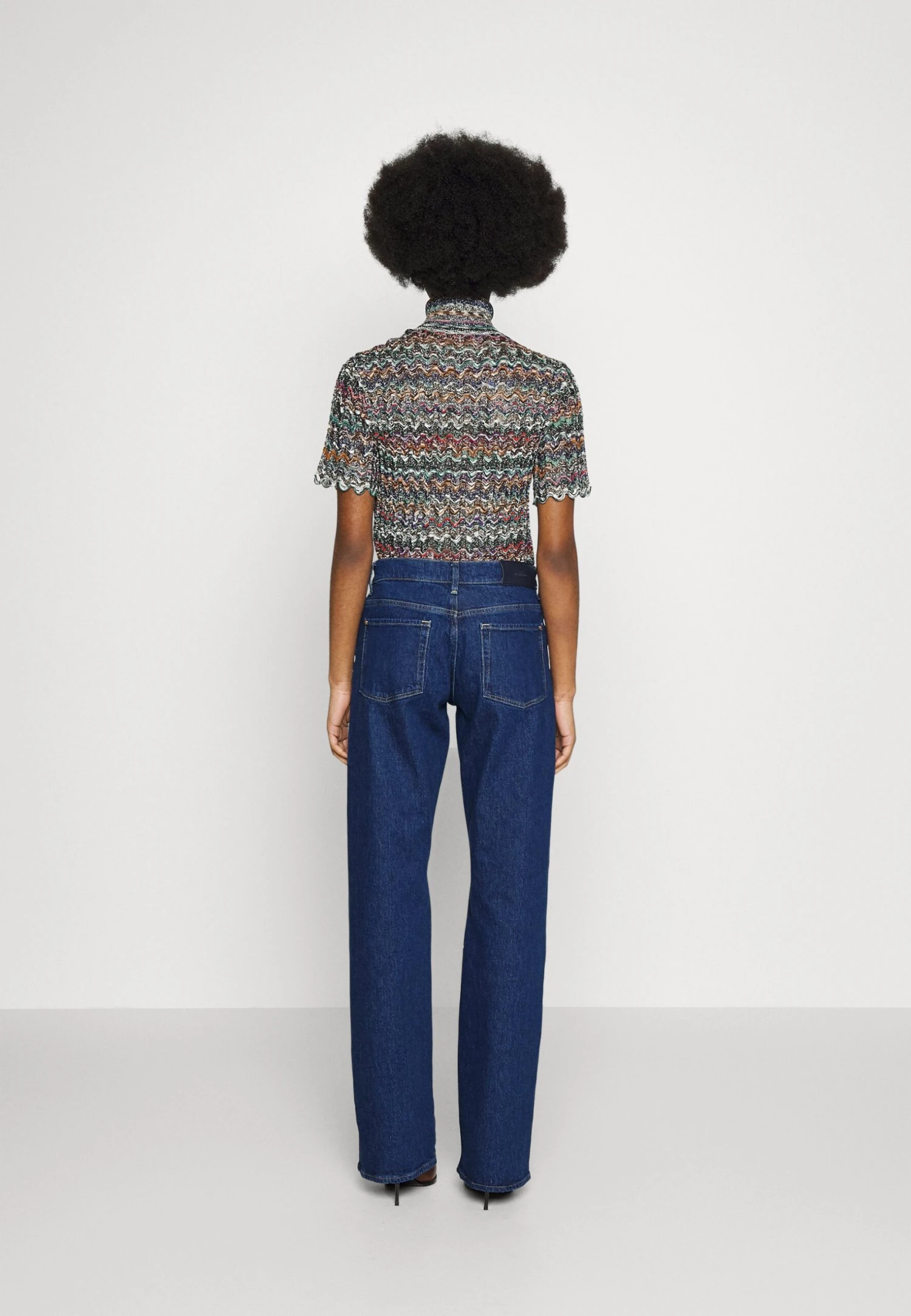 7 For All Mankind Tess Trouser Deep Dive - Jean Droit - Dark Blue 3 7 For All Mankind Tess Trouser Deep Dive - Jean Droit - Dark Blue – Image 3
