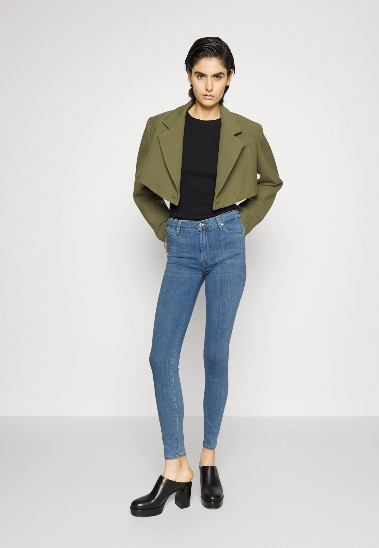 7 For All Mankind Jeans Skinny - Light Blue 2 7 For All Mankind Jeans Skinny - Light Blue – Image 2