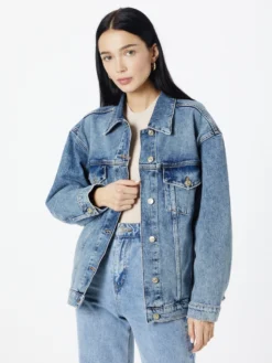 7 For All Mankind Vestes En Jean Veste Mi-saison Femme Bleu -7 For All Mankind a1980db9d235e889e8c3243a26928f54 scaled