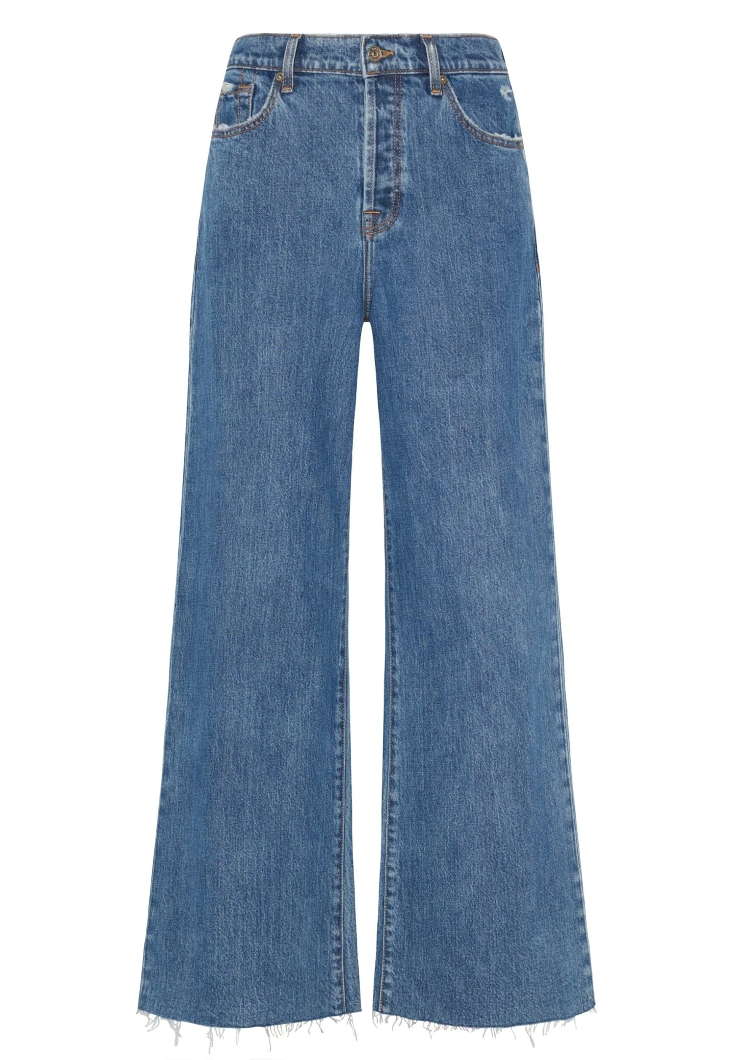 7 For All Mankind Zoey - Jean Flare - Mid Blue 6 7 For All Mankind Zoey - Jean Flare - Mid Blue – Image 6