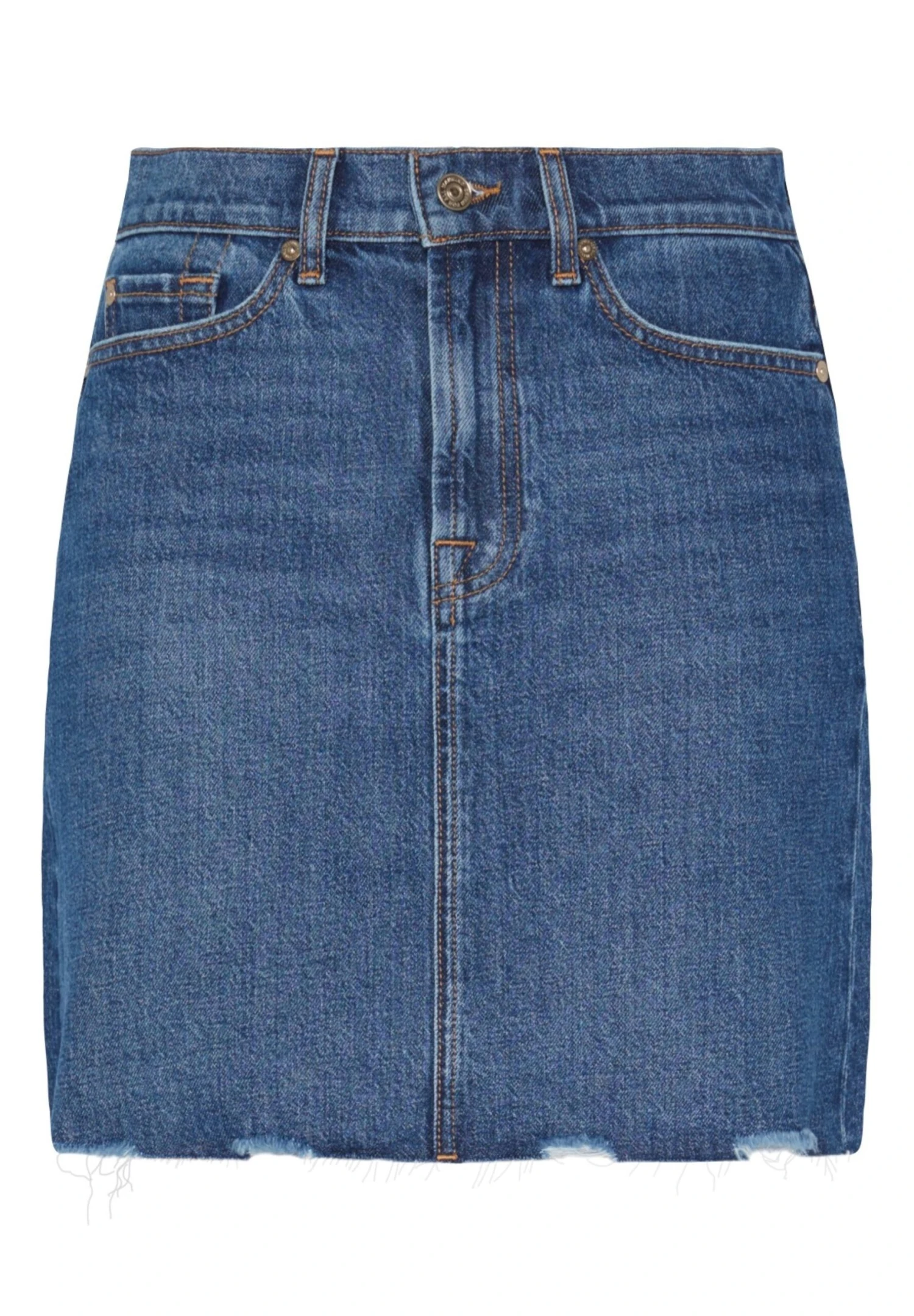 7 For All Mankind Hype - Minijupe - Dark Blue 5 7 For All Mankind Hype - Minijupe - Dark Blue – Image 5