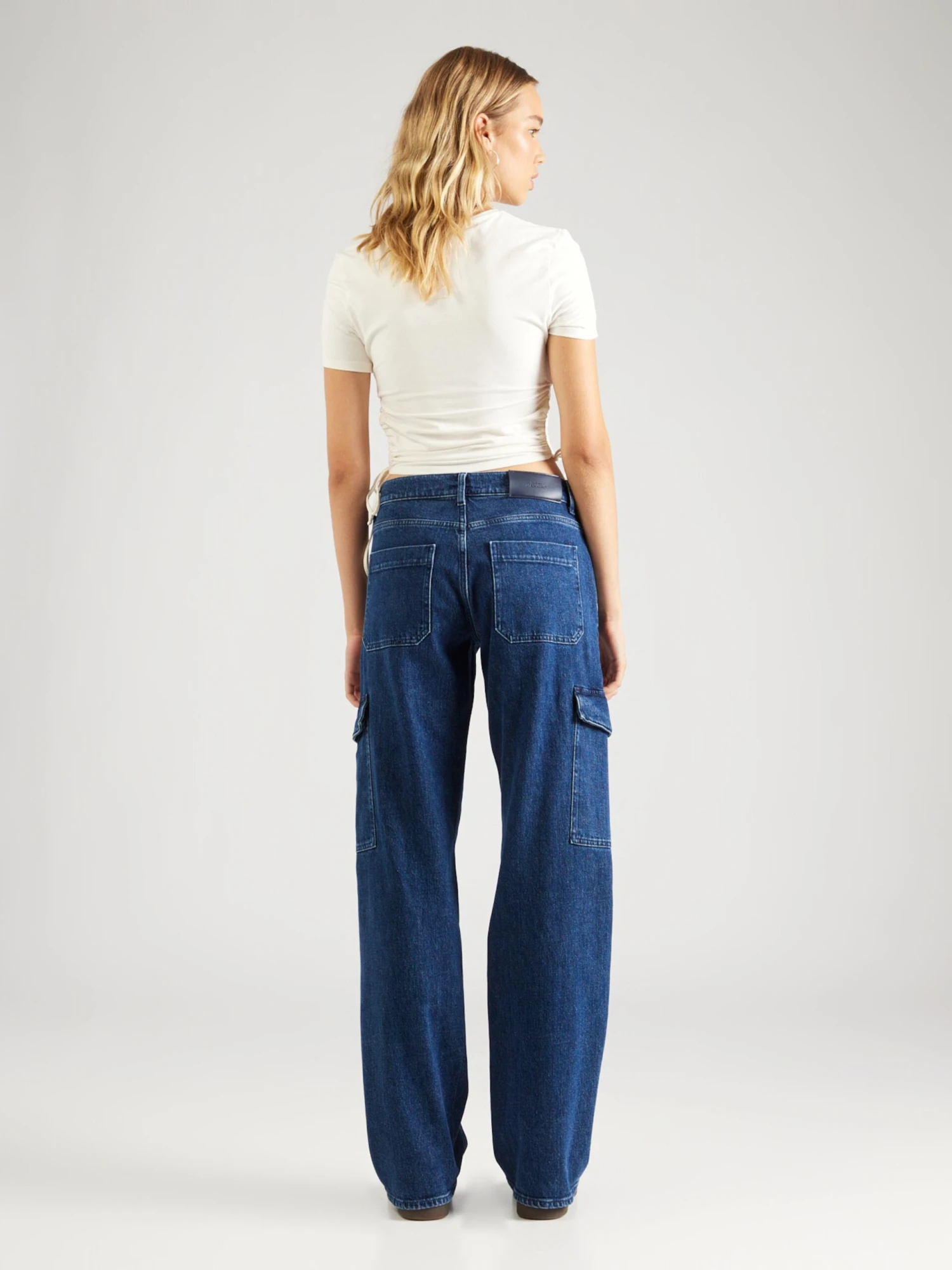 7 For All Mankind Droits Regular Jeans Cargo TESS Femme Bleu 4 7 For All Mankind Droits Regular Jeans Cargo TESS Femme Bleu – Image 4