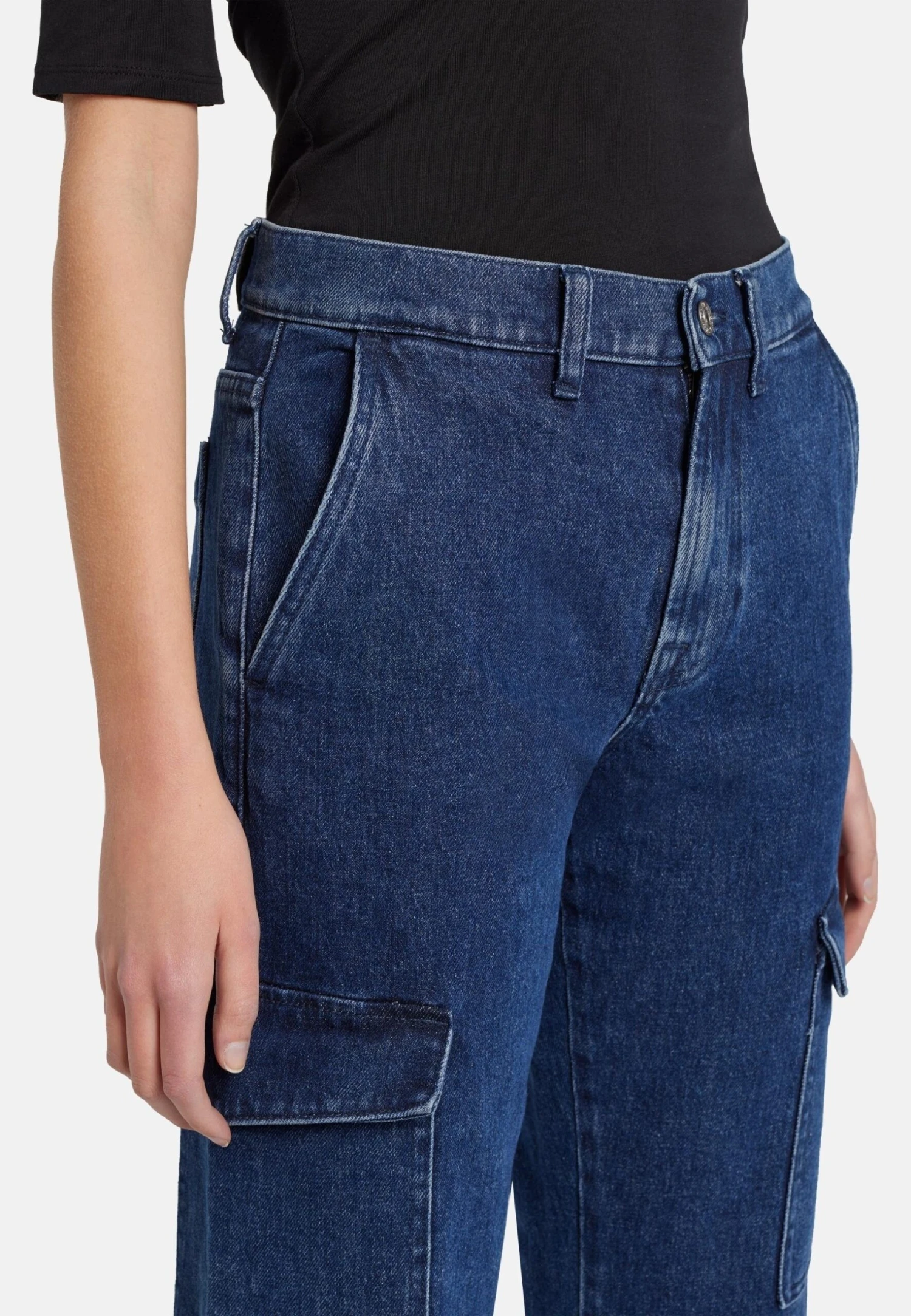 7 For All Mankind Tess - Jean Boyfriend - Dark Blue 4 7 For All Mankind Tess - Jean Boyfriend - Dark Blue – Image 4