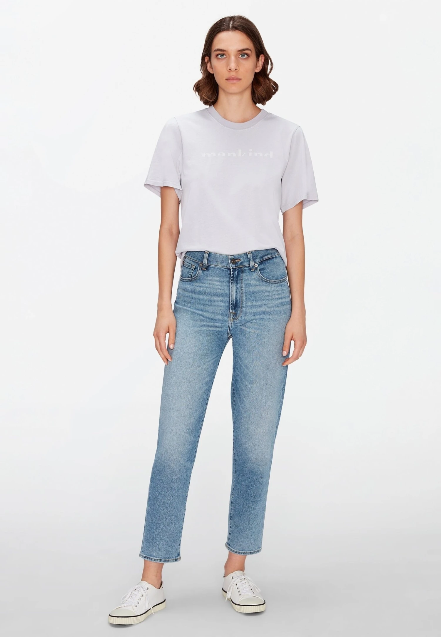 7 For All Mankind T-Shirt Imprimé - Violet 2 7 For All Mankind T-Shirt Imprimé - Violet – Image 2