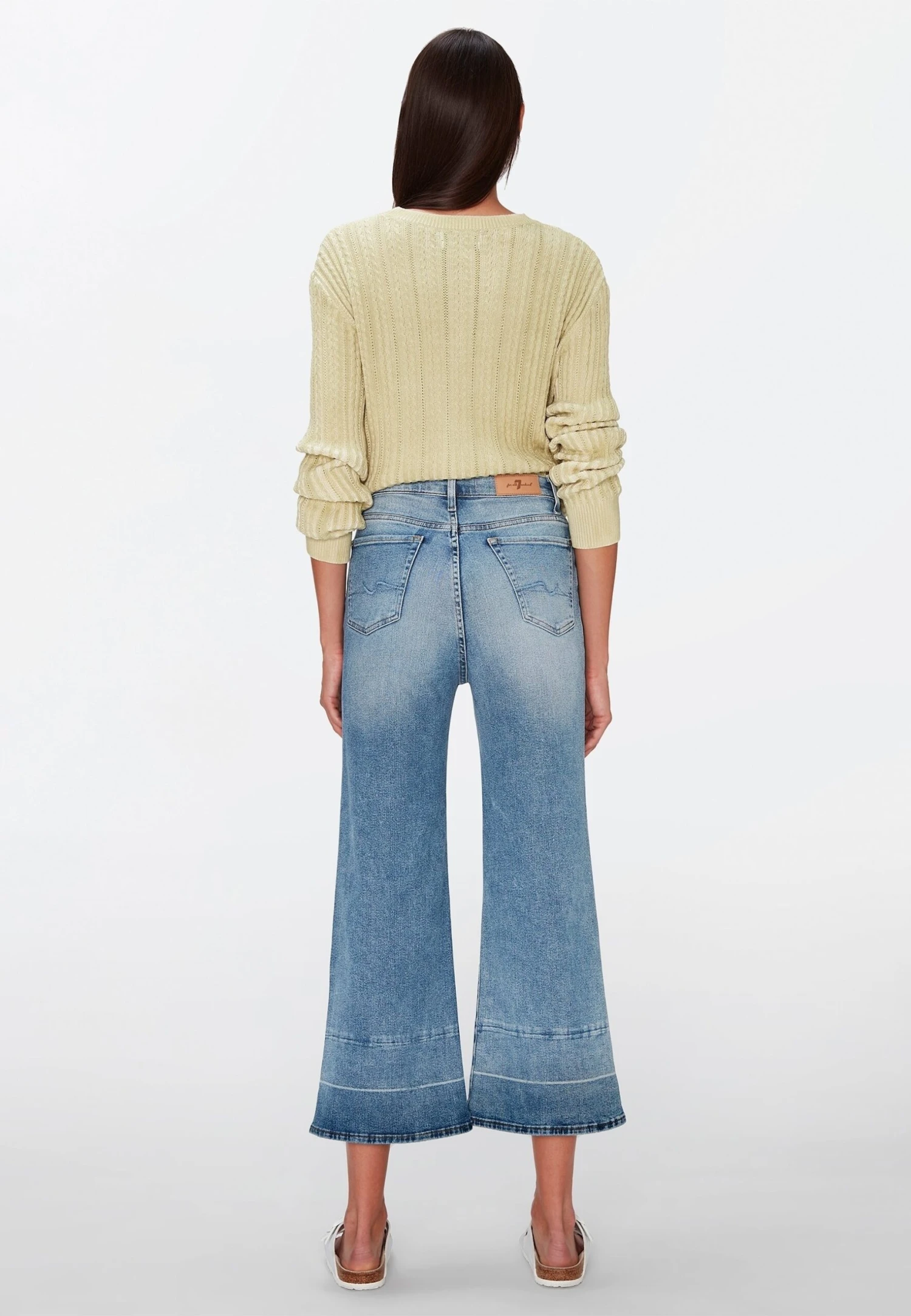 7 For All Mankind The Cropped Jo - Jean Flare - Light Blue 3 7 For All Mankind The Cropped Jo - Jean Flare - Light Blue – Image 3