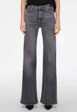 7 For All Mankind Modern Dojo - Jean Flare - Grey
