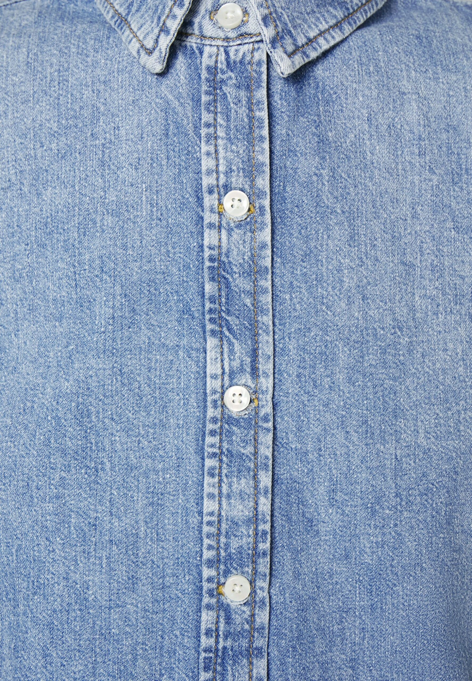 7 For All Mankind Laura Shirt Dress Affair - Robe En Jean - Light Blue 7 7 For All Mankind Laura Shirt Dress Affair - Robe En Jean - Light Blue – Image 7