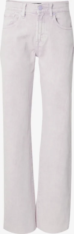 7 For All Mankind Pantalons En Toile Regular Pantalon TESS Femme Rose