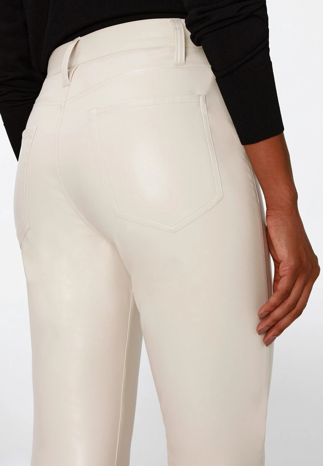 7 For All Mankind Easy Vegan - Pantalon Classique - White 6 7 For All Mankind Easy Vegan - Pantalon Classique - White – Image 6