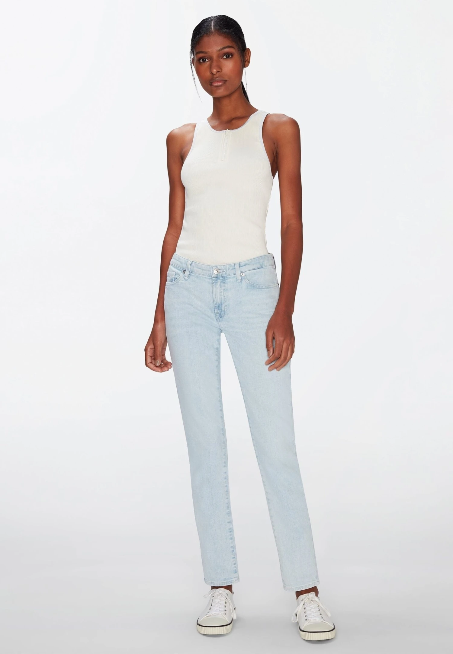 7 For All Mankind Jean Droit - Light Blue 2 7 For All Mankind Jean Droit - Light Blue – Image 2