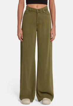 7 For All Mankind Lotta - Jean Flare - Green