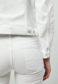 7 For All Mankind Modern Trucker - Veste En Jean - White -7 For All Mankind ae64842a411446d080983b190d0e0e98 scaled