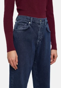 7 For All Mankind Tess - Jean Droit - Dark Blue -7 For All Mankind b05da37fbff048da9af8c4ff97efc1de scaled