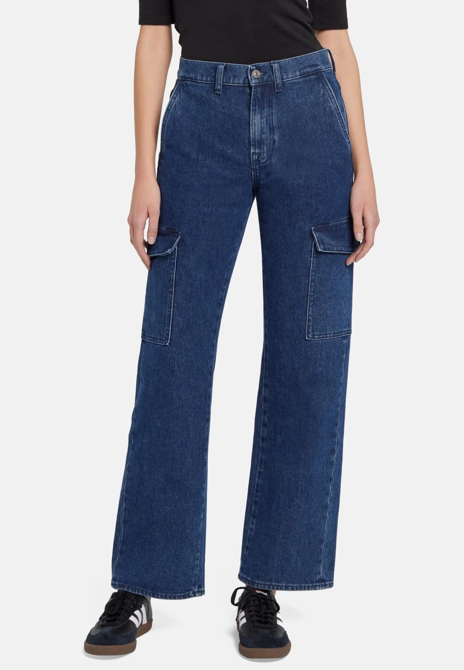 7 For All Mankind Tess - Jean Boyfriend - Dark Blue 1 7 For All Mankind Tess - Jean Boyfriend - Dark Blue